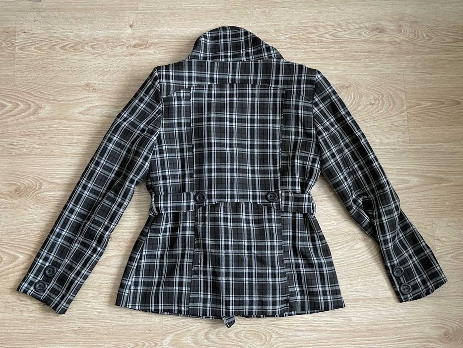 Casaco xadrez castanho - Talita Kume, L