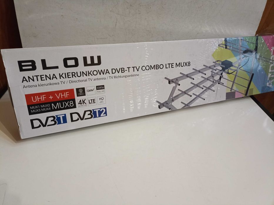 Antena DVB-T2 - combo - zewnetrzna