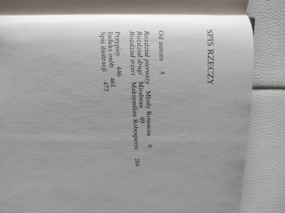 Manfred Rousseau Mirabeau Robespierre