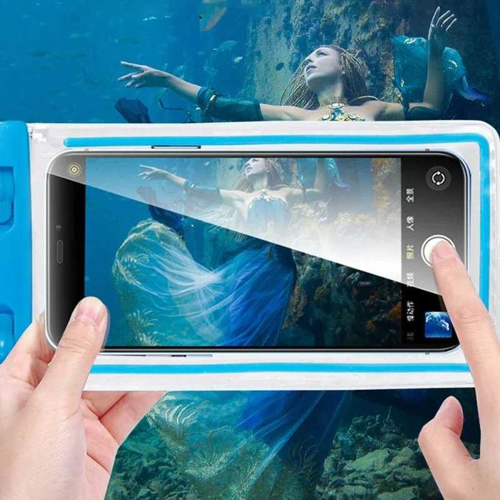 Capa Impermeável Universal para Telemóvel À Prova de Água até 30m NOVO
