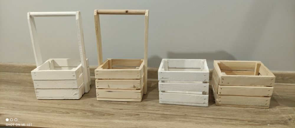 Skrzynki drewniane