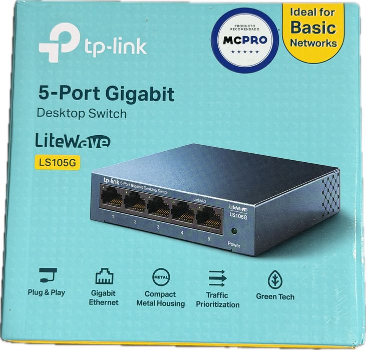 Switch tp-link 5 portas