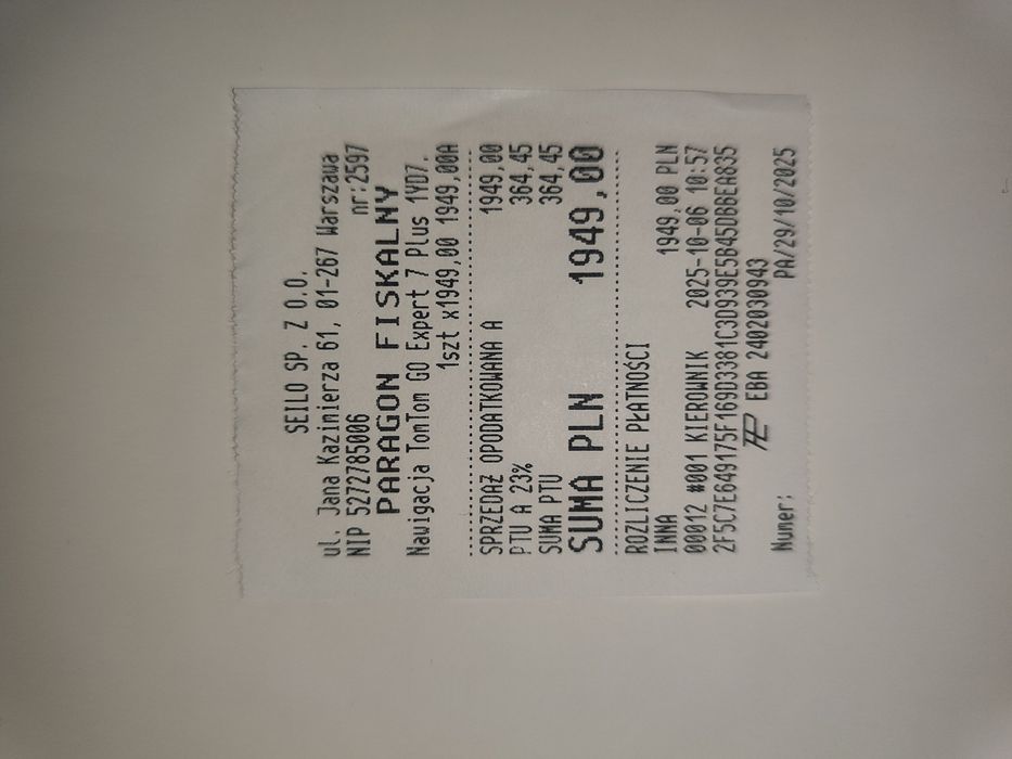 Nawigacja Tomtom go expert Plus jak nowa