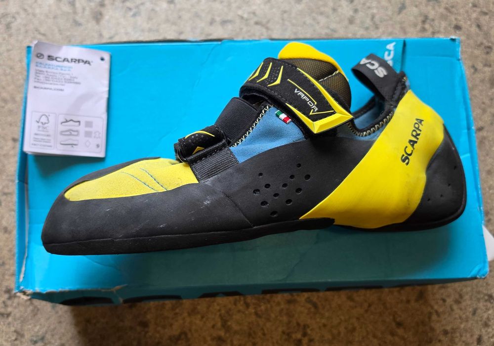 Buty wspinaczkowe Scarpa Vapor V ocean-yellow