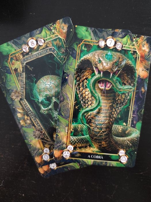 Os Mistérios das Bruxas, Baralho Cigano Lenormand