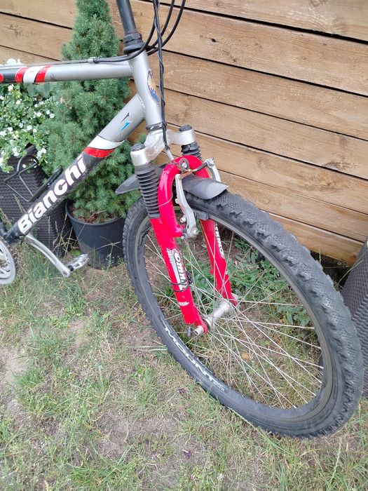 Rower szosowy Bianchi używany, bardzo dobry stanie