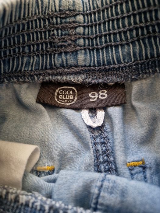 Spodnie jeansowe dla dziewczynki cienkie Smyk