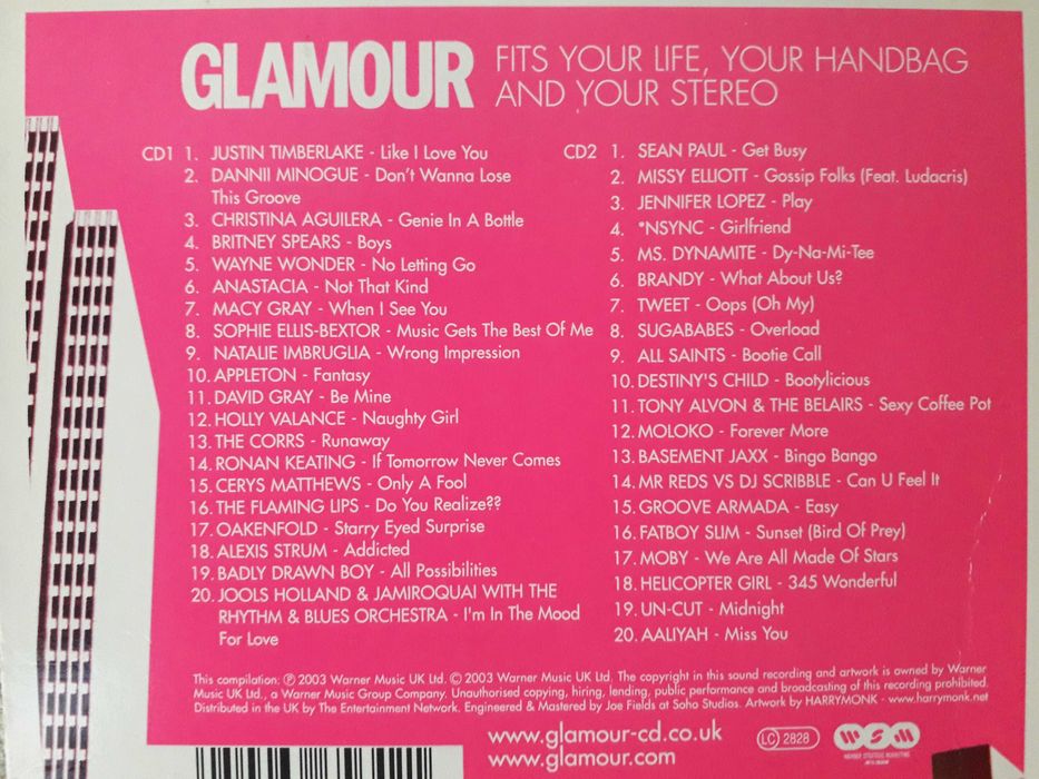 Glamour - Fits Your Life, Your Handbag & Your Stereo (2 CD)