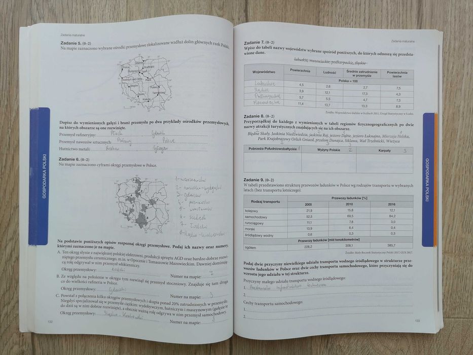Geografia. Teraz matura. Zadania i arkusze maturalne