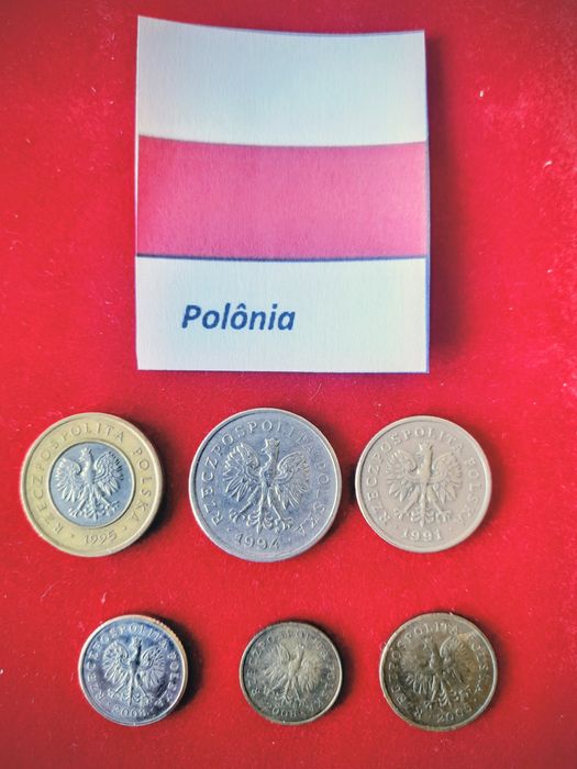 Moedas da Polónia (6 uni)