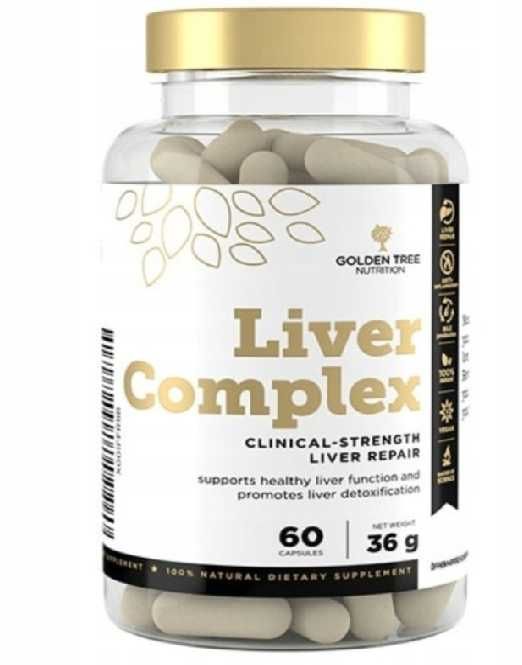 Liver Complex Golden Tree 60 kaps. –  na odtłuszczenie wątroby, detox