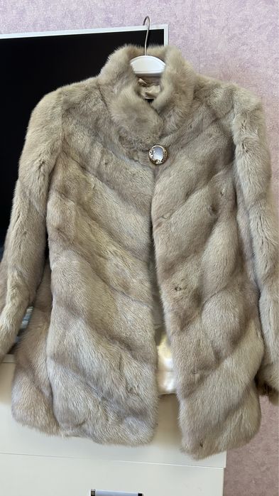 Норковый полушубок