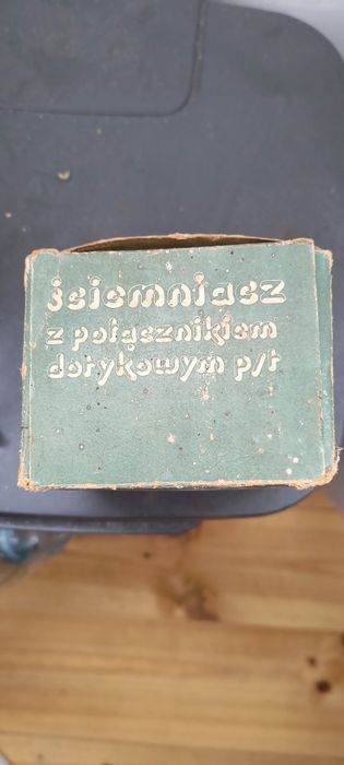 Ściemniacz dotykowy RS-5 POLAM PRL | Unikatowy FULL SET | BOX | 1993