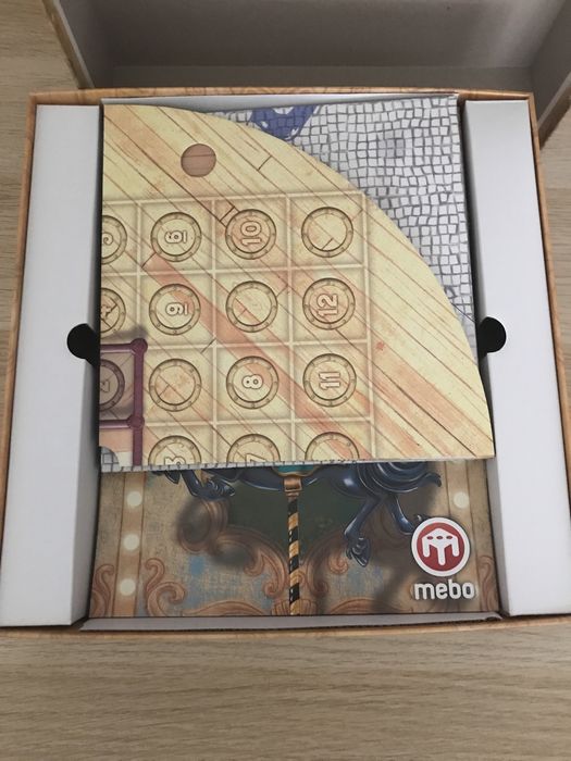 Jogo de tabuleiro - carossel, da Mebo