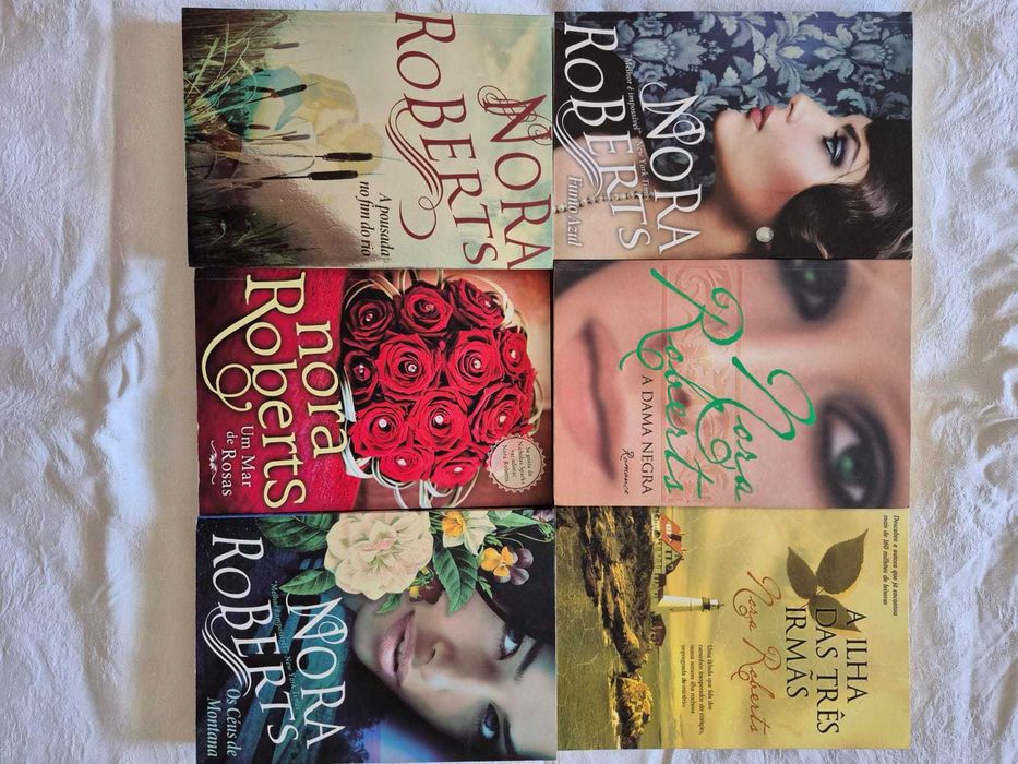Livros como novos da Nora Roberts