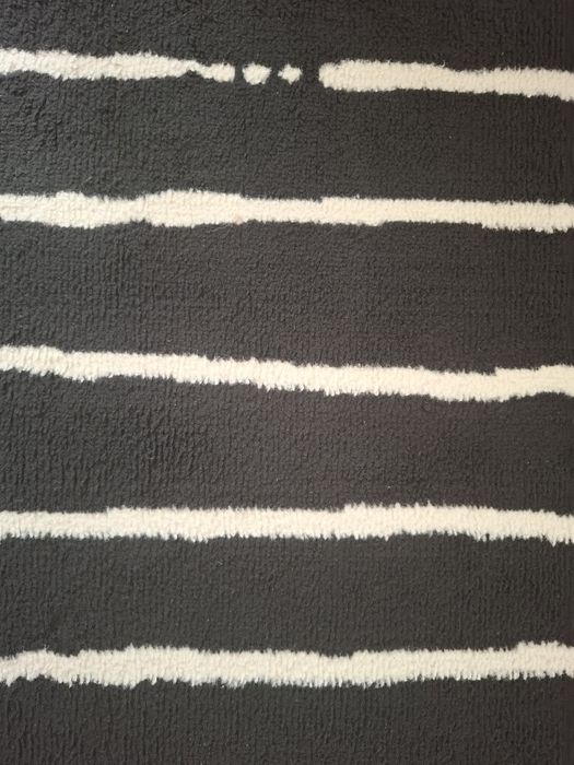 Tapete Preto e Branco Retangular Görlöse