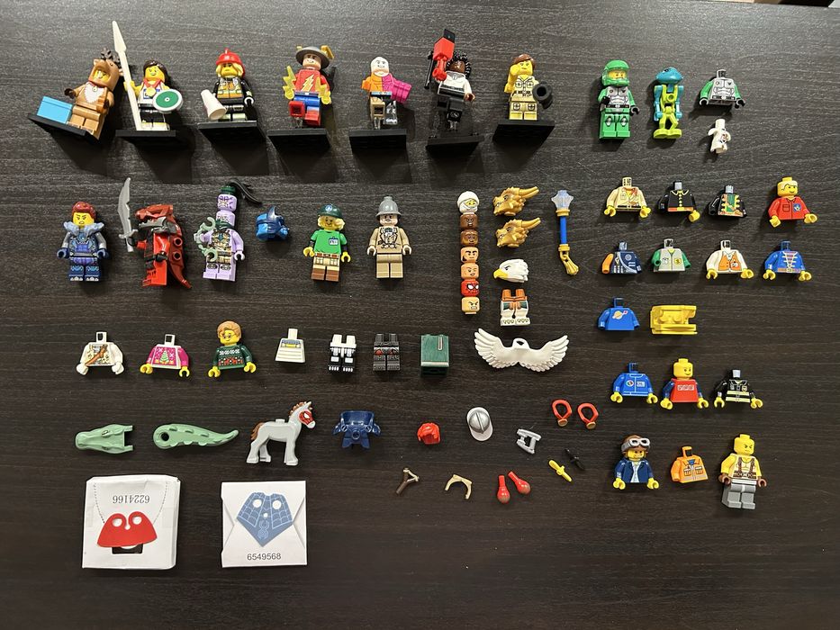 Lego figurki minifigurki części