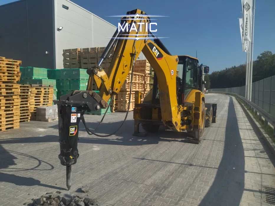 Odśnieżanie, usługi koparko ładowarką transport młot hydrauliczny