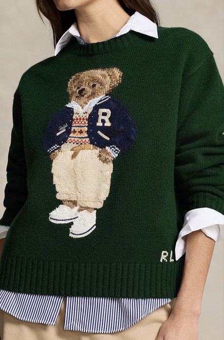 Жіночий светр Polo Ralph Lauren з ведмедиком