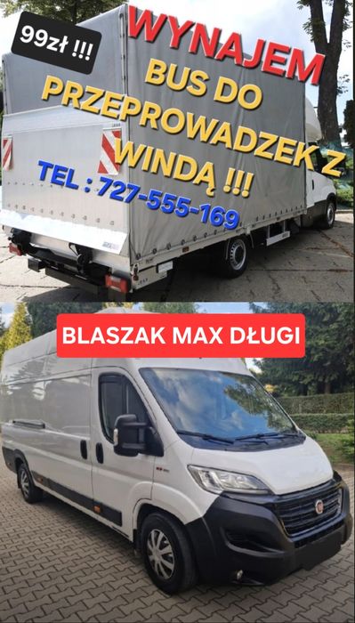 Wynajem Busa  Bus wynajem  z Windą  do Wynajęcia BLASZAK WYNAJEM