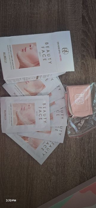 Zestaw maseczek liftingujących do twarzy RUBELLI BEAUTY FACE + bandaż