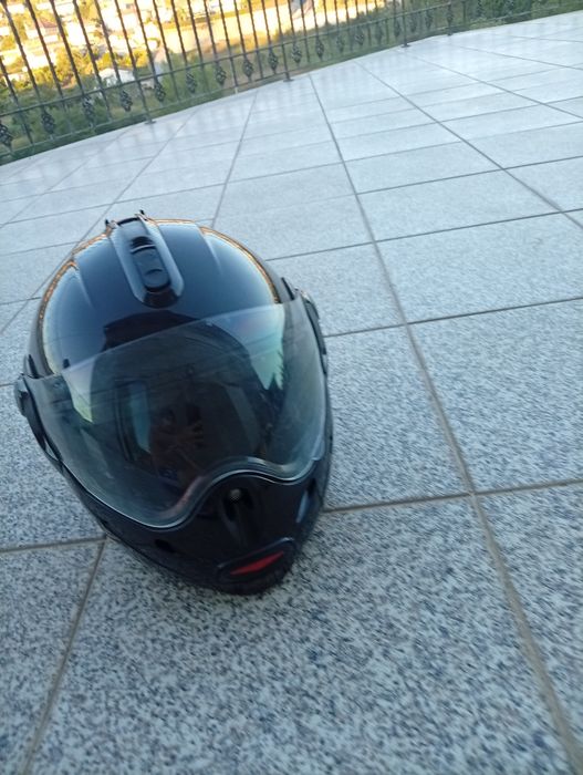 Capacete da caberg com pouco uso em bom estado