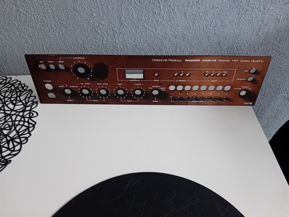 Panel płyta czołowa Unitra Radmor 5102TE