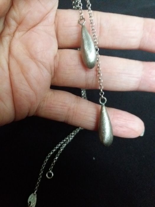 Серебряное колье 925 пробы Италия