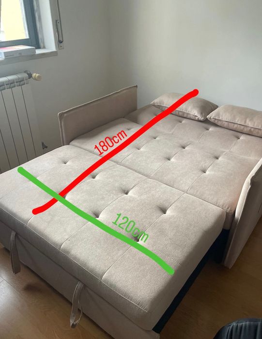 Sofá cama 2 lugares