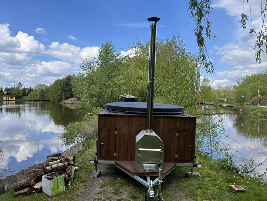 Balia Mobilna bania jacuzzi wynajem mobilne SPA