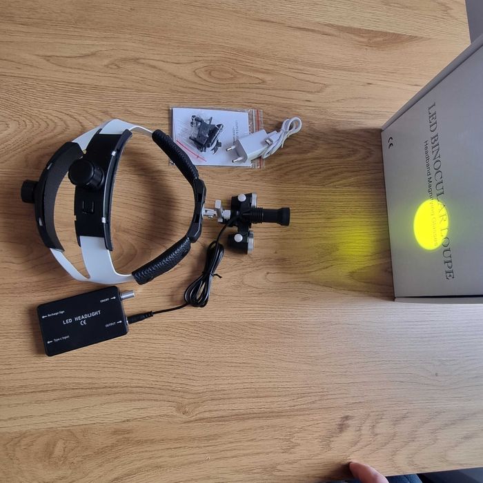 Стоматологические бинокуляры Стоматологічні бінокуляри З шоломом