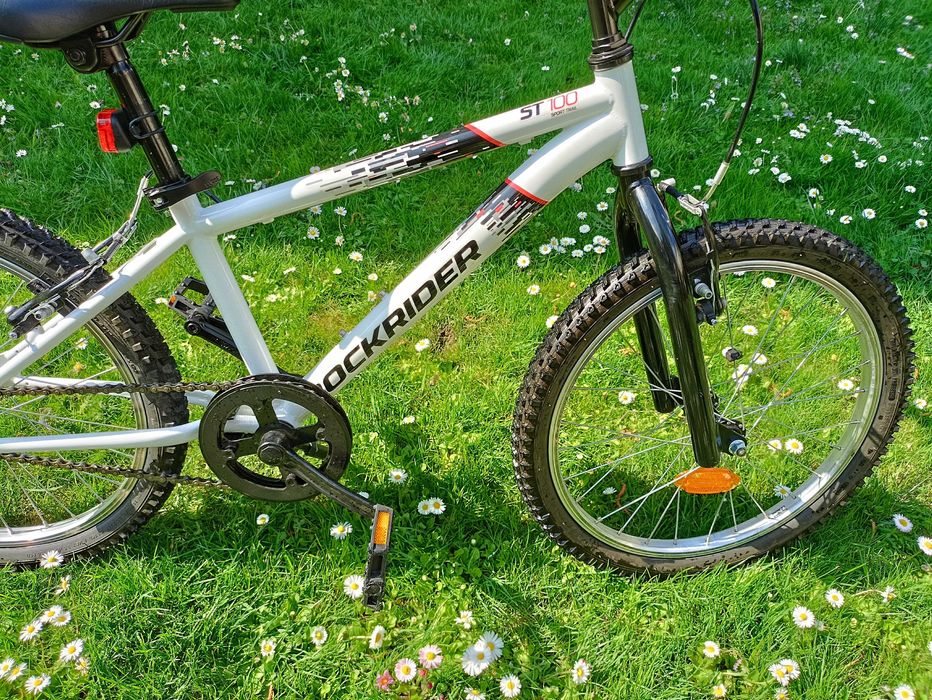 Rower Górski MTB ROCKRIDER ST 100 24" dla Dzieci