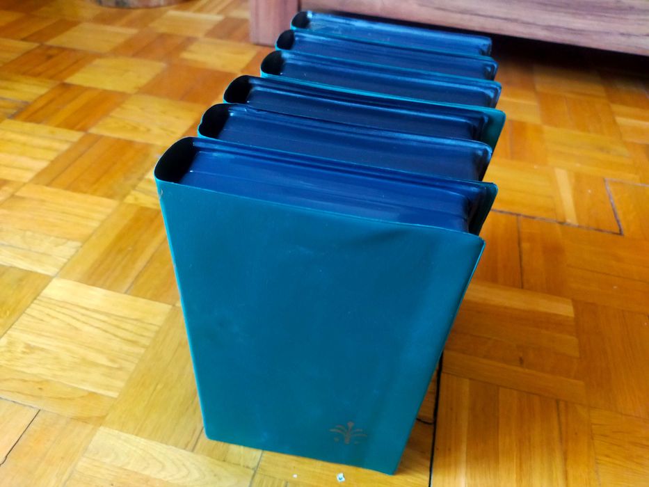 Etui na kasety VHS - komplet 5 szt.