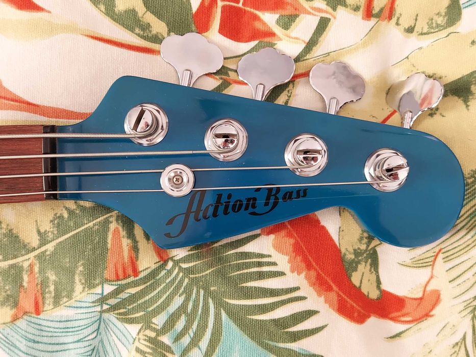 Musima Action Bass 2002 Gitara Basowa Znakomity Stan