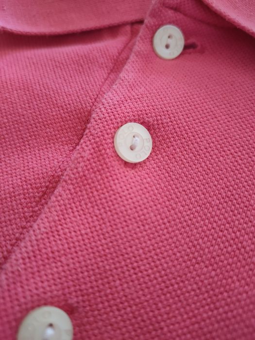 Piękna różowa koszulka Polo Ralf Lauren - XL
