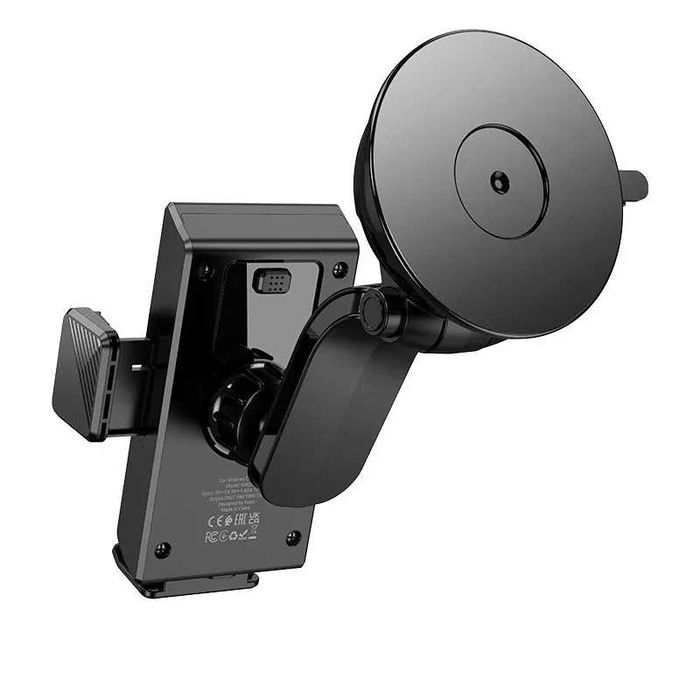 Магнитный автодержатель с беспроводной зарядкой iPhone HOCO HW22