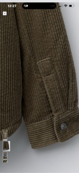 Вельветова рубашка фірми Zara ,розмір 140