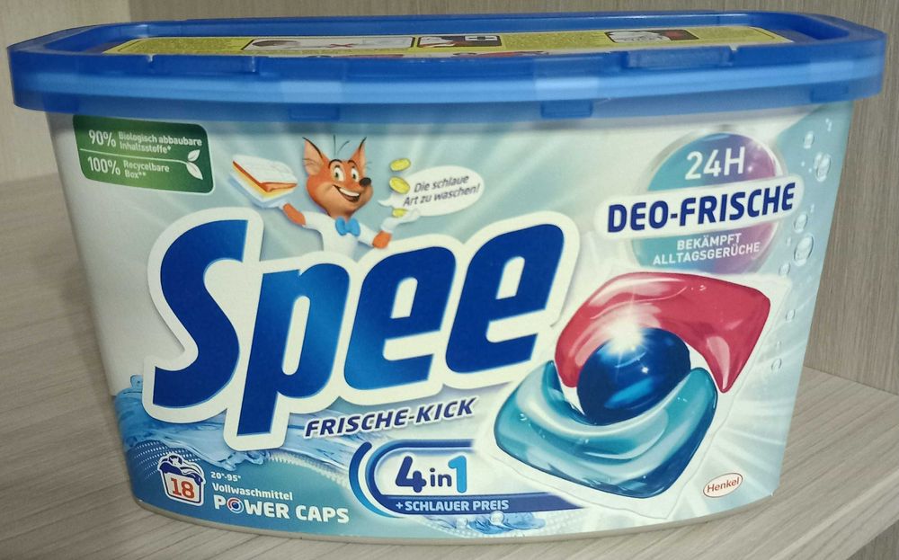 Kapsułki do prania Spee Frische-Kick Universal 18szt