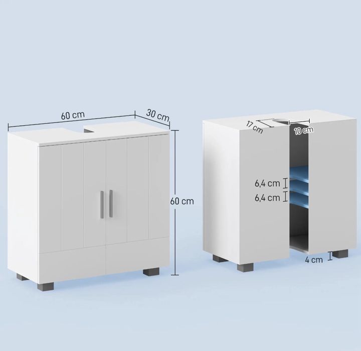 Móvel para lavatorio de pousar (novo na caixa)