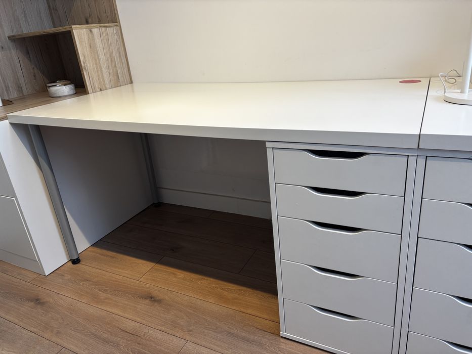 Biurko Ikea Lagkapten 150 x 75 z szafką