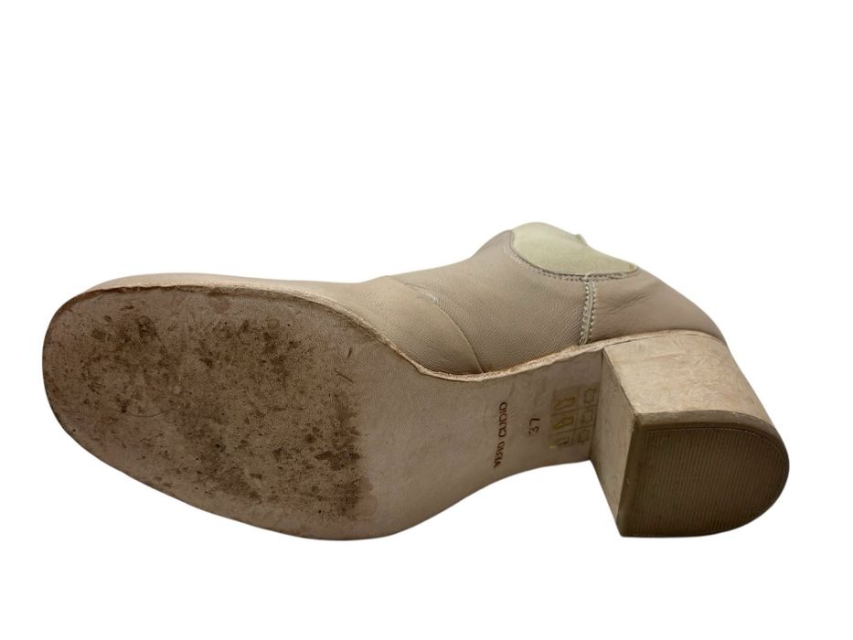 Botki skorzane Progetto rozmiar 37