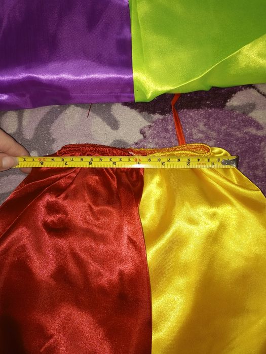 Новий костюм клоун шут петрушка арлекін