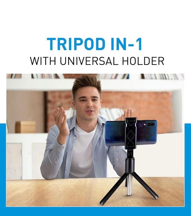 Grundig Kijek do selfie i statywu, statyw do smartfona, z pilotem