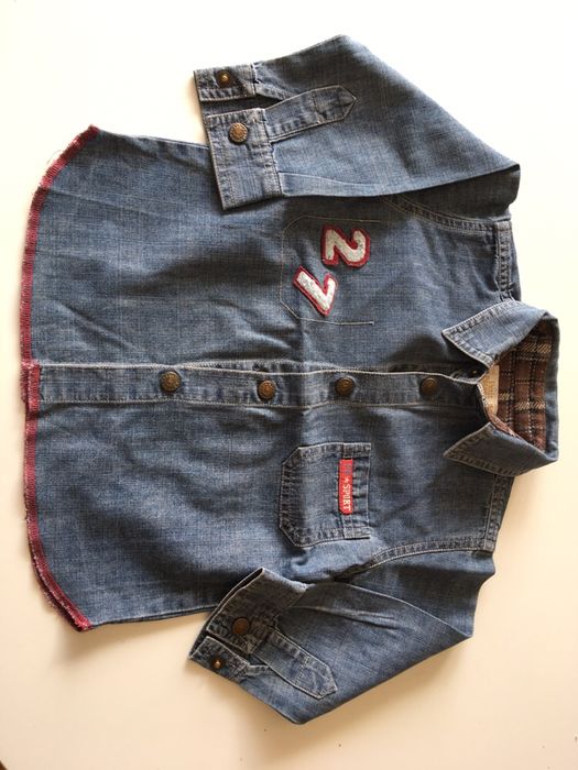 Conjunto 3camisas e 1colete malha