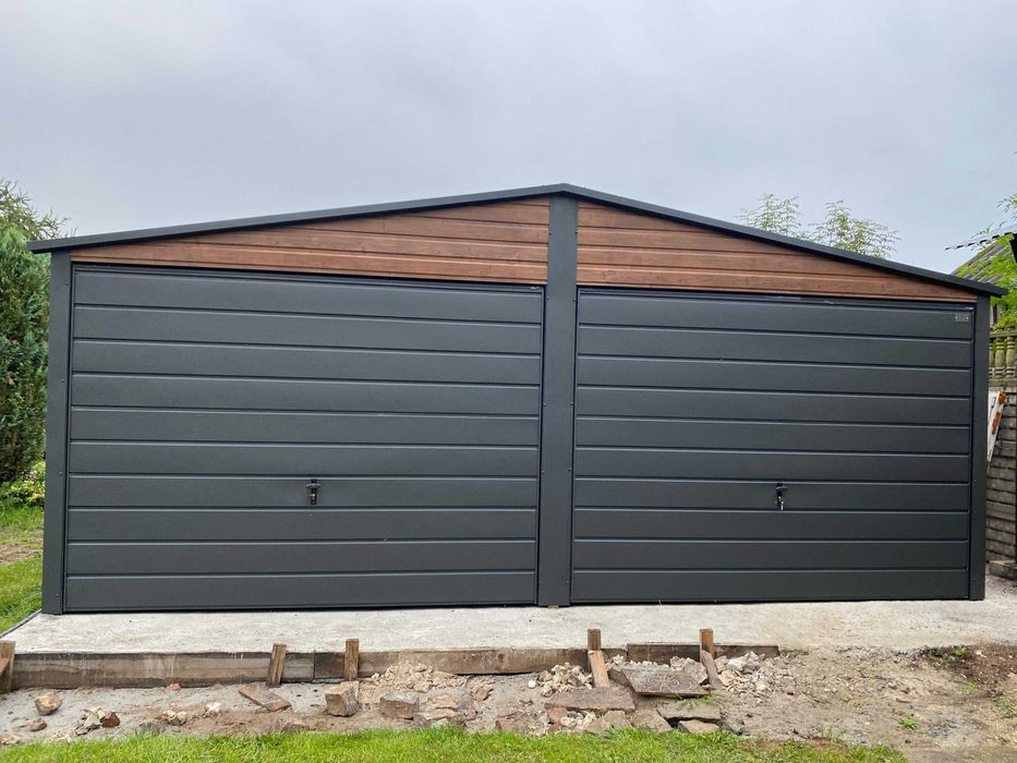 Garaże Blaszane Domki Ogrodowe Wiaty Śmietnikowe