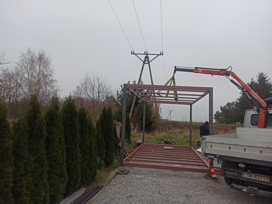 Usługi transportowe HDS żuraw pomoc drogowa materiały transport kostka