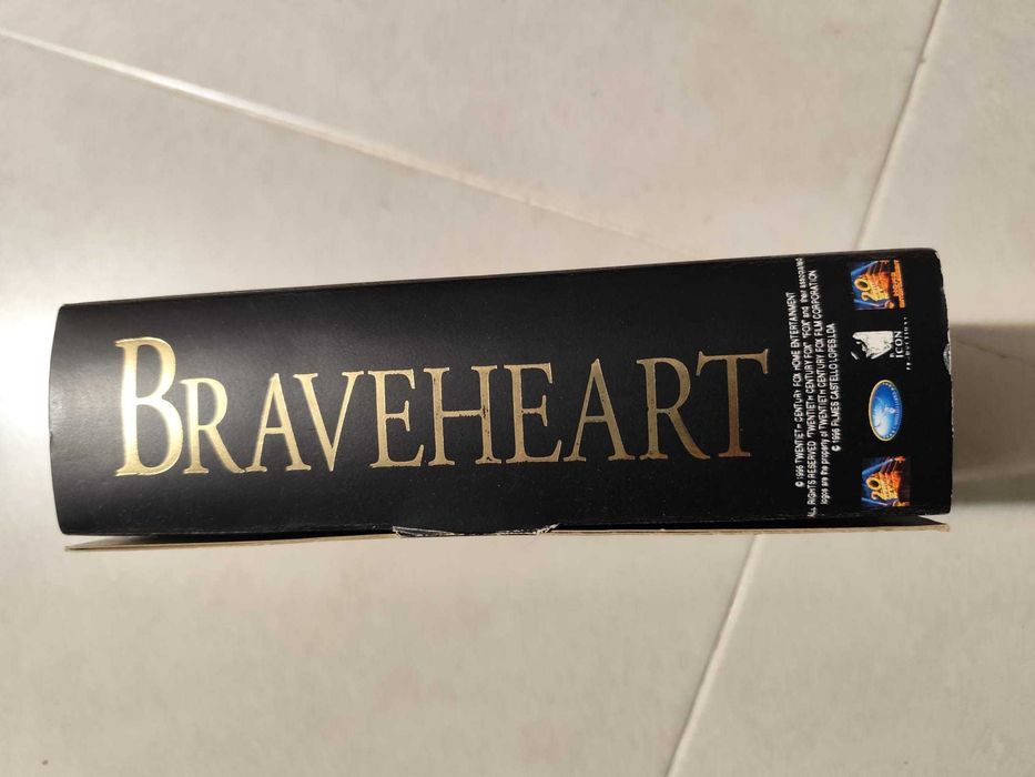 Braveheart edição coleccionador 2 cassetes de vídeo