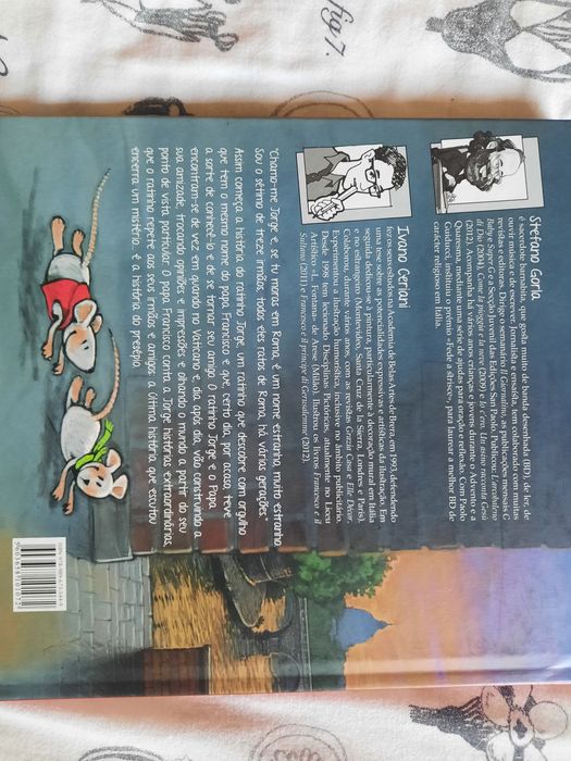 Livros da coleção O Ratinho Jorge e o Papa Francisco