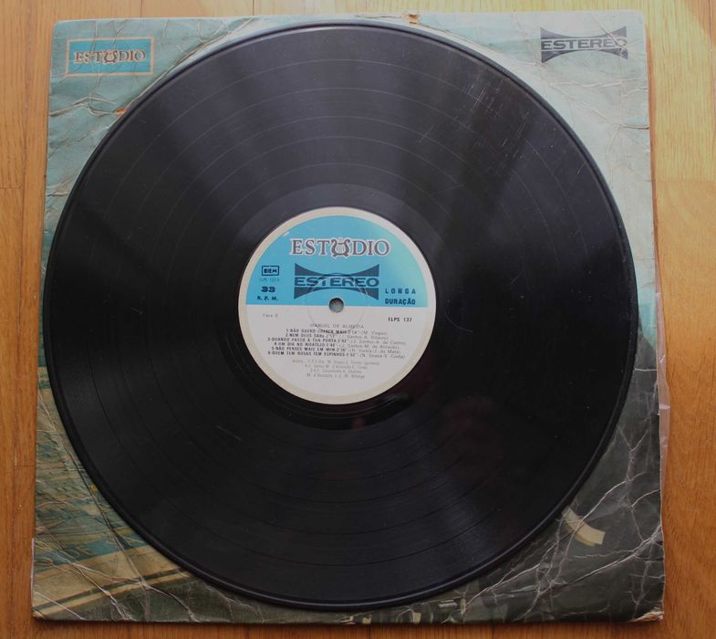 LP "Manuel de Almeida" - Manuel de Almeida - Disco vinil