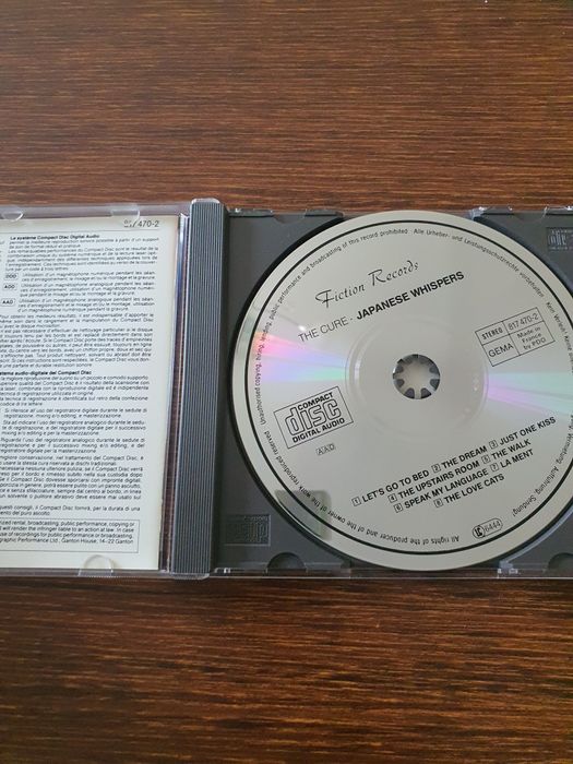 THE CURE - Japanese Whispers CD
